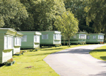 Castle Brake Holiday Park in Exeter, Devon, South West England